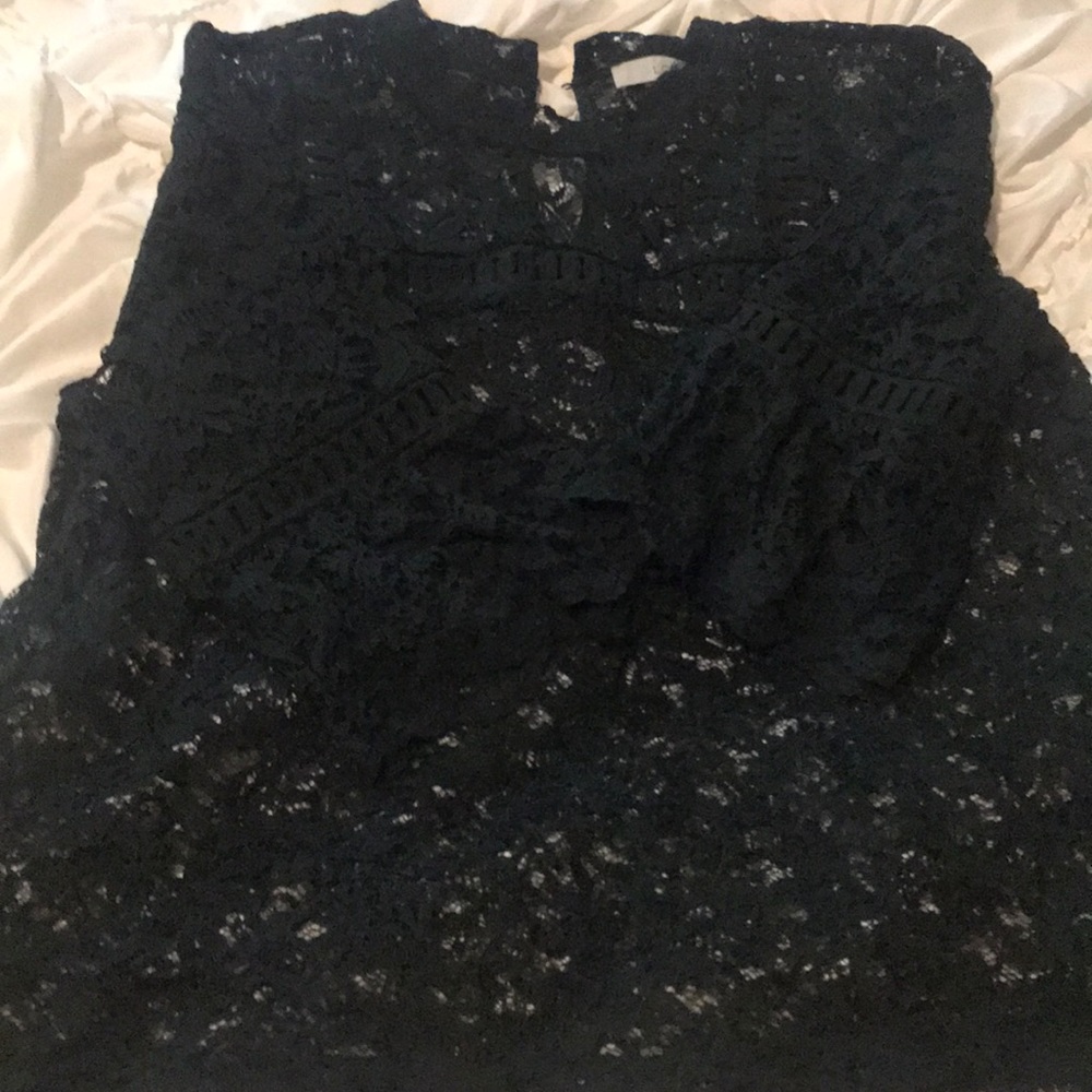 Loft lace top